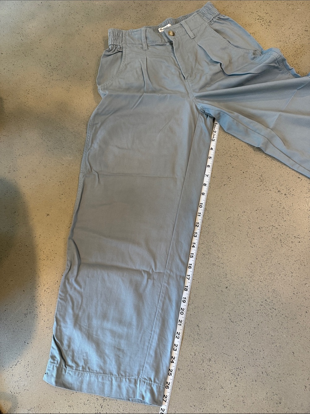 Madewell Light Blue Relaxed Chinos - Picture 2 of 5